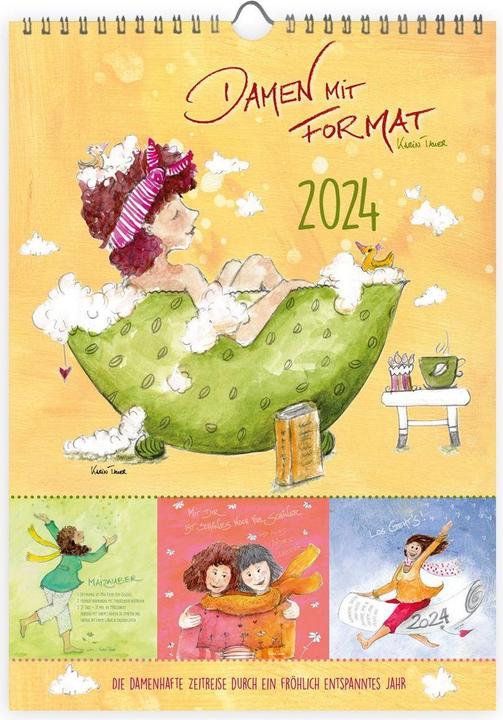 Produktbild Monatsplaner 2024 - Damen mit Format (Deutsch)