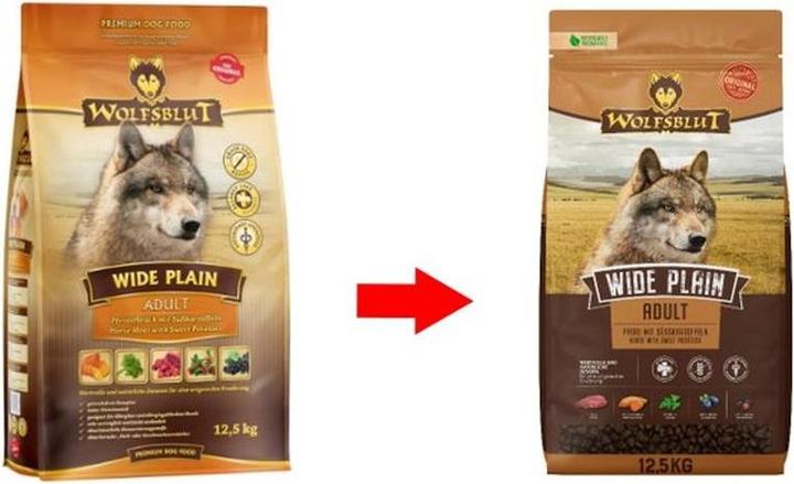 Actual product image Wolfsblut Wide Plain (Adult, 1 pcs., 12500 g)
