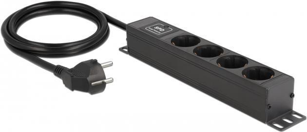 Actual product image Delock 66818 Voltage protection 4 AC outputs 220 (4 x, CEE 7/3, 1.50 m)