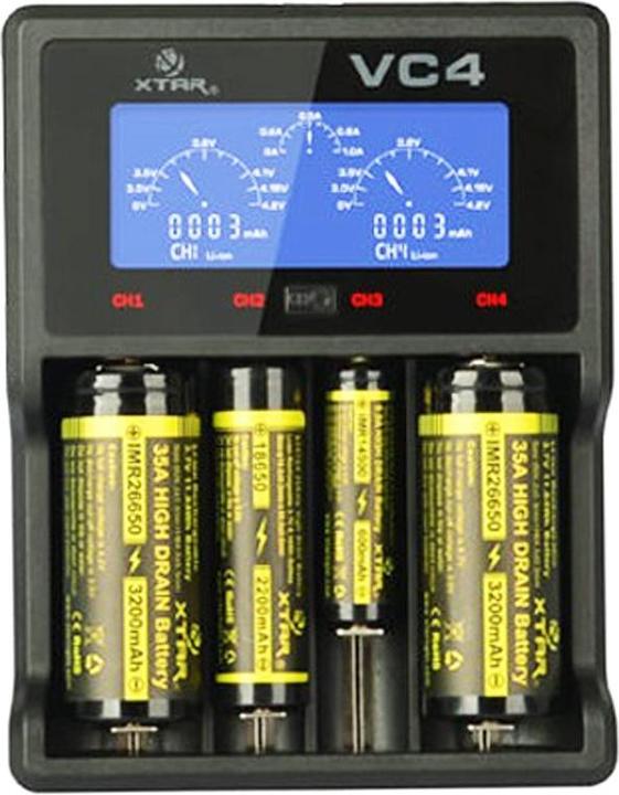 Actual product image Fenix Akku CR123A und Schnell-Ladegerät (8 pcs., CR123A, 760 mAh, Battery + charger)