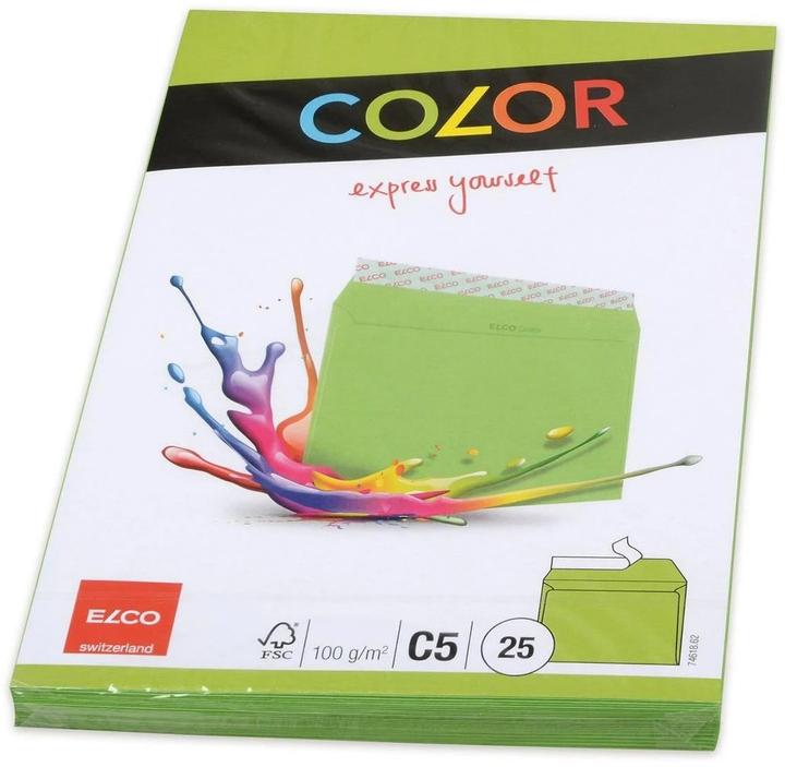 Produktbild Elco Couvert Color, ohne Fenster (C5, 25 x)