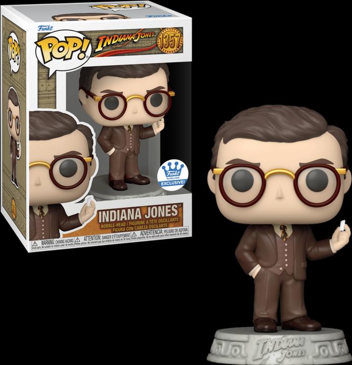 Immagine prodotto Funko POP! Indiana Jones e i Predatori dell'Arca Perduta - Indiana Jones (professore) Esclusivo