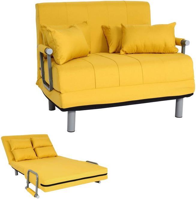 Produktbild Swisshandel24 Schlafsessel HWC-K29, Klappsessel Schlafsofa Gästebett Relaxsessel, Liegefläche 186x97cm  Stoff/Tex
