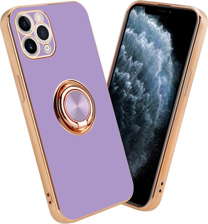 Produktbild Cadorabo Hülle für Apple iPhone 11 PRO MAX im TPU mit Kameraschutz und Ring LM089 Style (Apple iPhone 11 Pro Max)