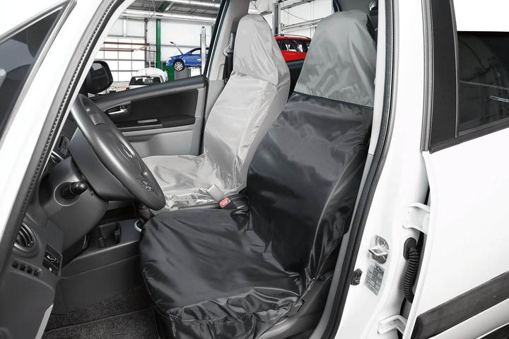 Produktbild CarComfort Autositzbezug Smart Protect, PKW-Schonbezug Einzelsitz grau