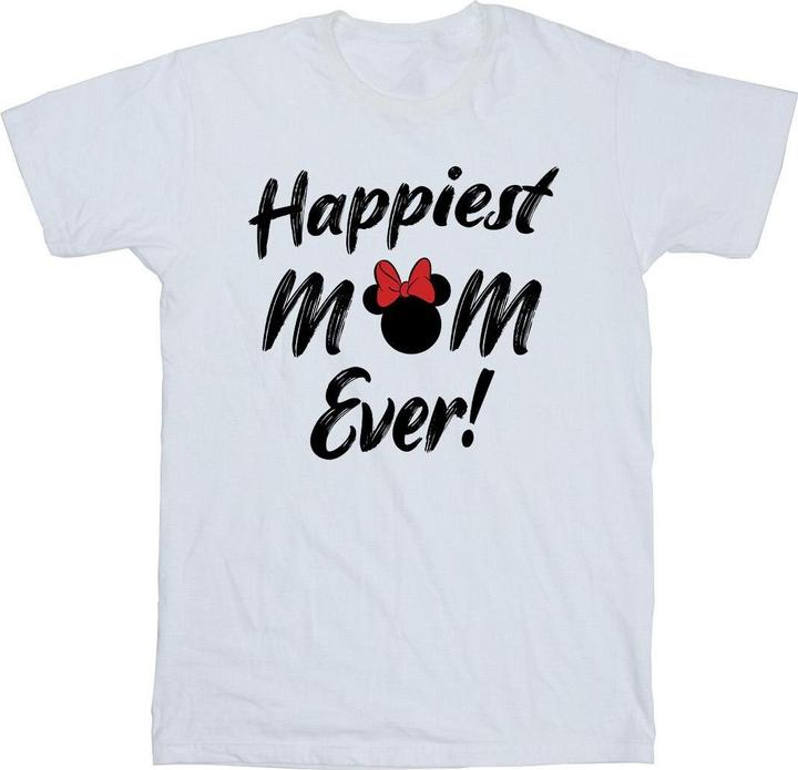 Disney Minnie Mouse Happiest Mom Ever TShirt (XL)