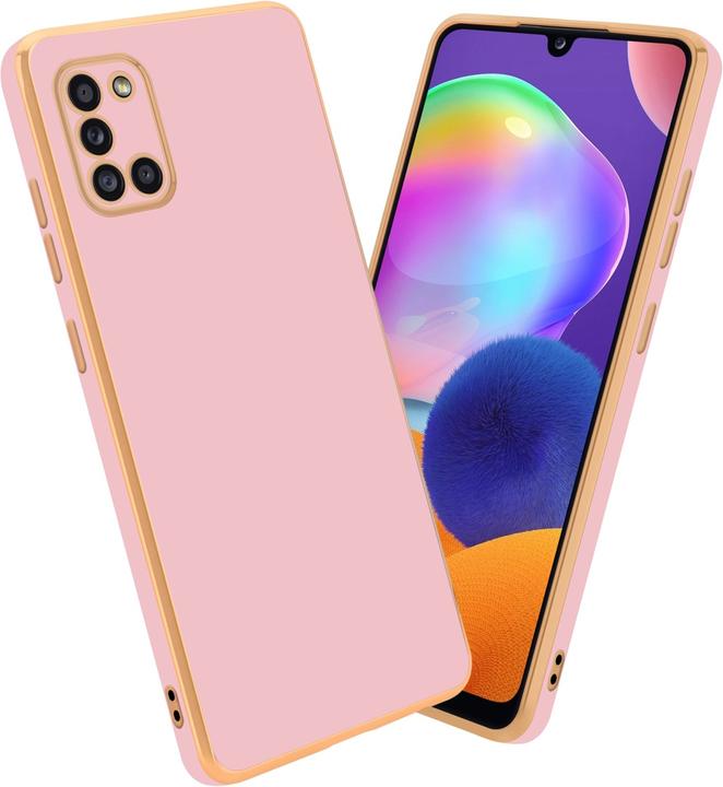 Actual product image Cadorabo Case for Samsung Galaxy A31 in TPU with camera protection LM130 Style (Samsung Galaxy A31)
