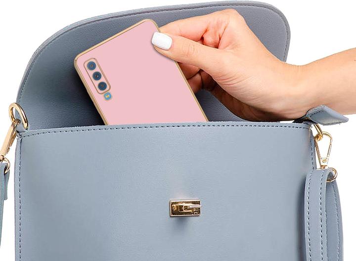 Produktbild Cadorabo Hülle für Samsung Galaxy A7 2018 im TPU mit Kameraschutz LM130 Style (Samsung Galaxy A7 (2018))