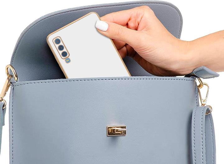 Produktbild Cadorabo Hülle für Samsung Galaxy A7 2018 im TPU mit Kameraschutz LM130 Style (Samsung Galaxy A7 (2018))