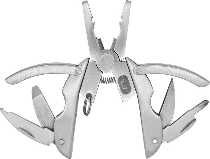 True Utility Edelstahl-Multitool ' Scarab' TU204K (7 Funktionen)