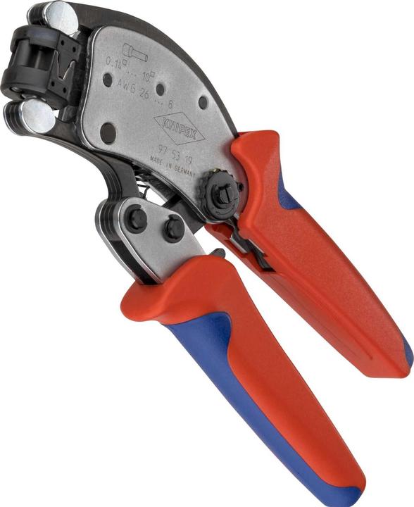 Produktbild Knipex Selbsteinst. Crimpzange f.Aderendhülsen (200 mm)