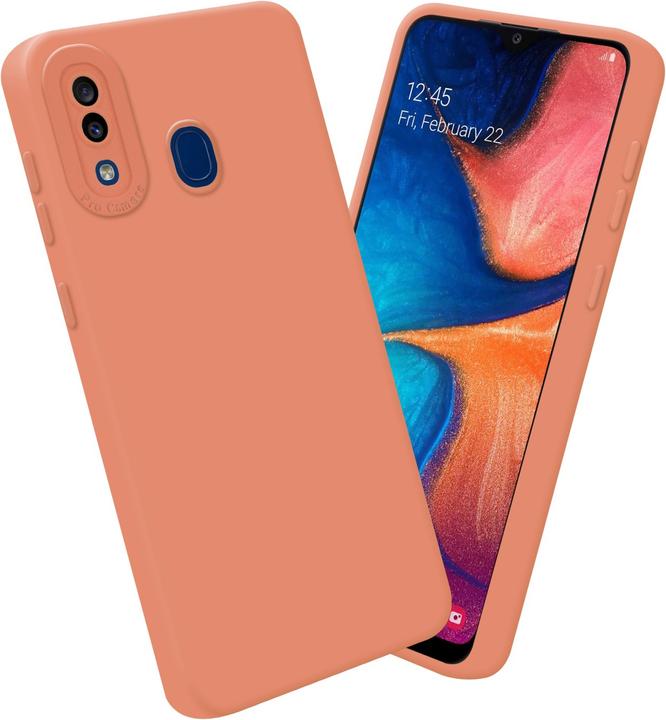 Actual product image Cadorabo Case for Samsung Galaxy A20 / A30 / M10s in TPU Fluid LM162 Style (Samsung Galaxy A20, Samsung Galaxy M10s, TCL A30)
