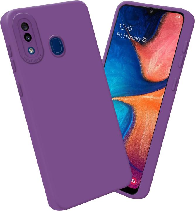Actual product image Cadorabo Case for Samsung Galaxy A20 / A30 / M10s in TPU Fluid LM162 Style (Samsung Galaxy A20, Samsung Galaxy M10s, TCL A30)