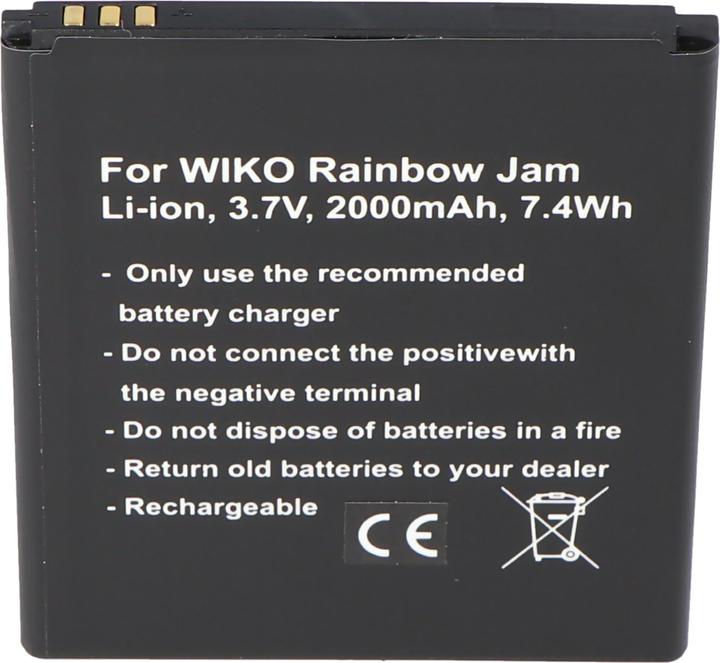Immagine prodotto Wiko Akku Rainbow Jam, Rainbow Jam 4G