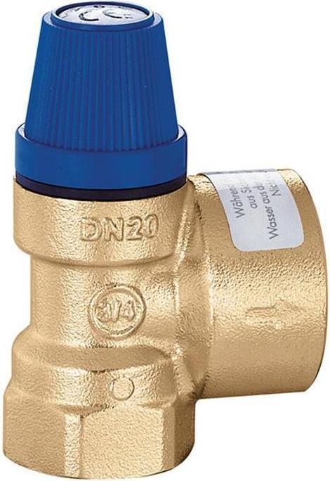 Image du produit Caleffi Soupape de sécurité à membrane 3/4 pouce, 10 bar