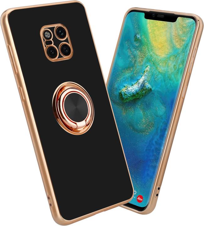 Actual product image Cadorabo Case for Huawei MATE 20 PRO in TPU with camera protection and ring LM089 Style (Mate 20 Pro)