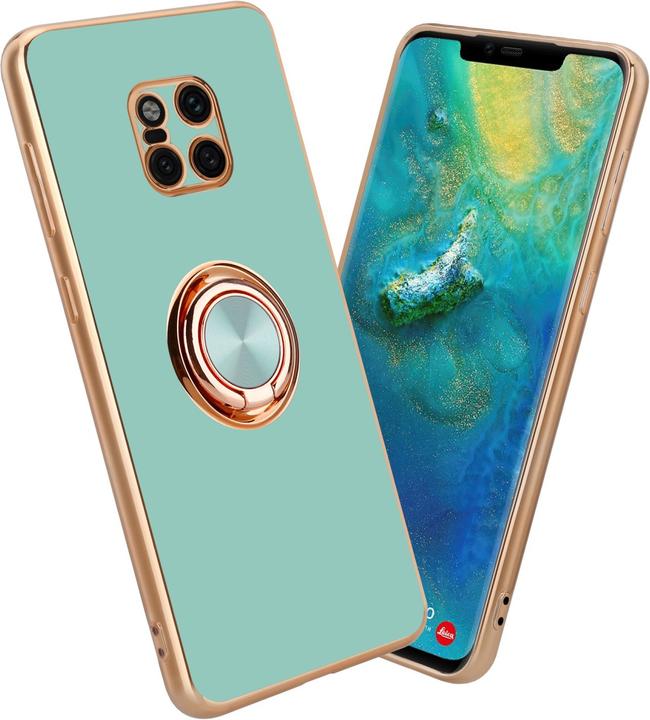 Glossy turquoise - gold