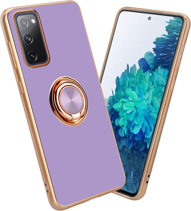 Produktbild Cadorabo Hülle für Samsung Galaxy S20 FE im TPU mit Kameraschutz und Ring LM089 Style (Samsung Galaxy S20 FE)