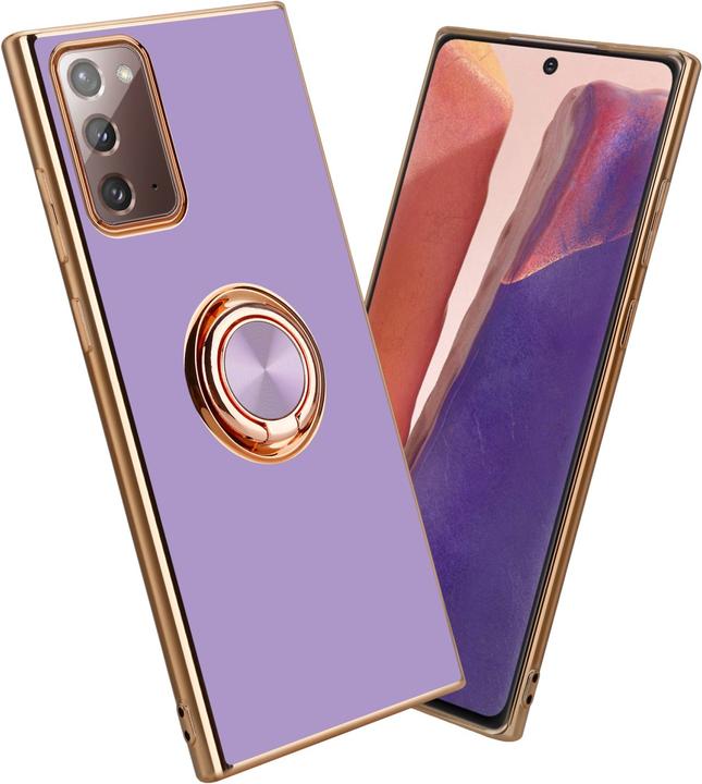 Produktbild Cadorabo Hülle für Samsung Galaxy NOTE 20 im TPU mit Kameraschutz und Ring LM089 Style (Samsung Galaxy Note 20)