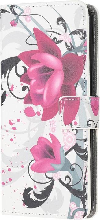Produktbild Cover-Discount Xiaomi 11 Lite - Leder Hülle Etui Lotus Blüte (Xiaomi Mi 11 Lite)
