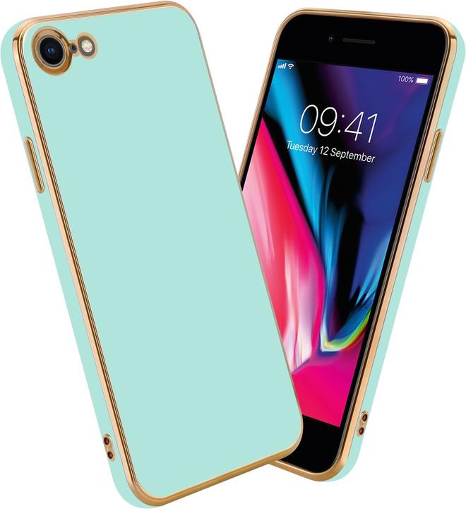 Glossy Mint Green - Gold