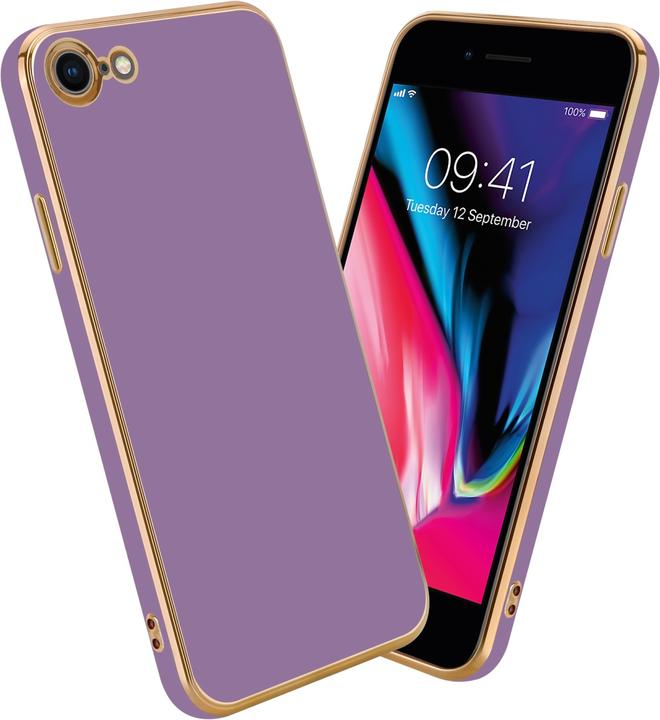 Actual product image Cadorabo Case for Apple iPhone 7 / 7S / 8 / SE 2020 in TPU with camera protection LM130 Style (Apple iPhone 7, Apple iPhone SE (2nd Gen))
