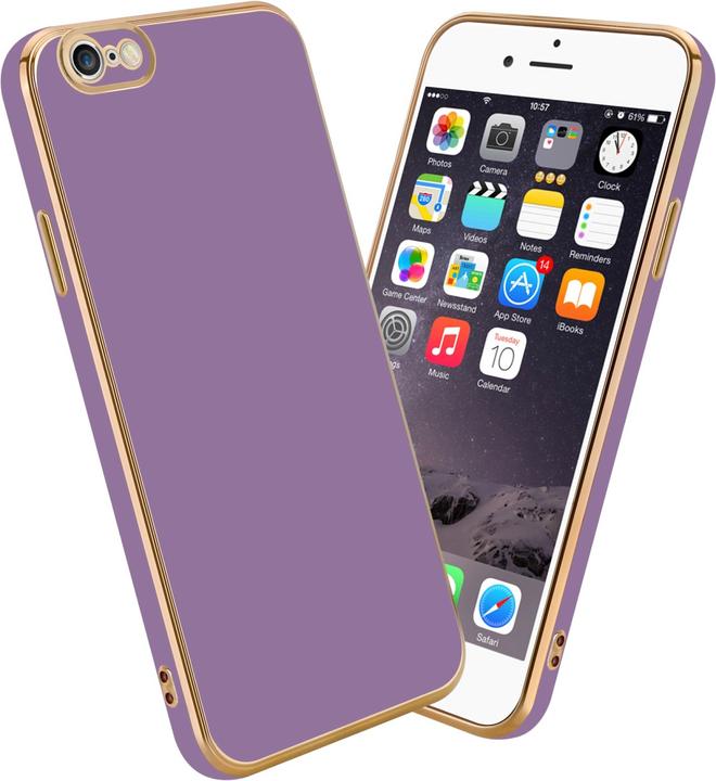 Actual product image Cadorabo Case for Apple iPhone 6 / 6S in TPU with camera protection LM130 Style (Apple iPhone 6)