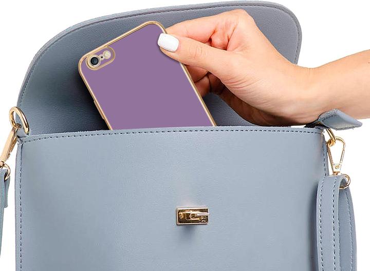 Actual product image Cadorabo Case for Apple iPhone 6 / 6S in TPU with camera protection LM130 Style (Apple iPhone 6)