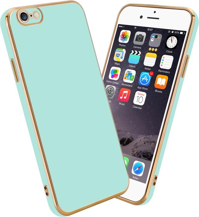 Glossy Mint Green - Gold