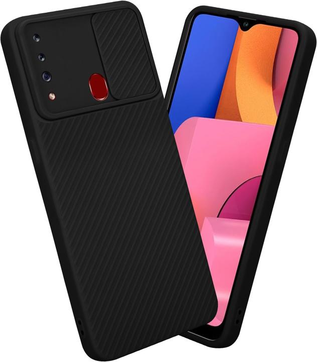 Actual product image Cadorabo Case for Samsung Galaxy A20s in TPU with camera protection LM009 Style (Samsung Galaxy A20s)