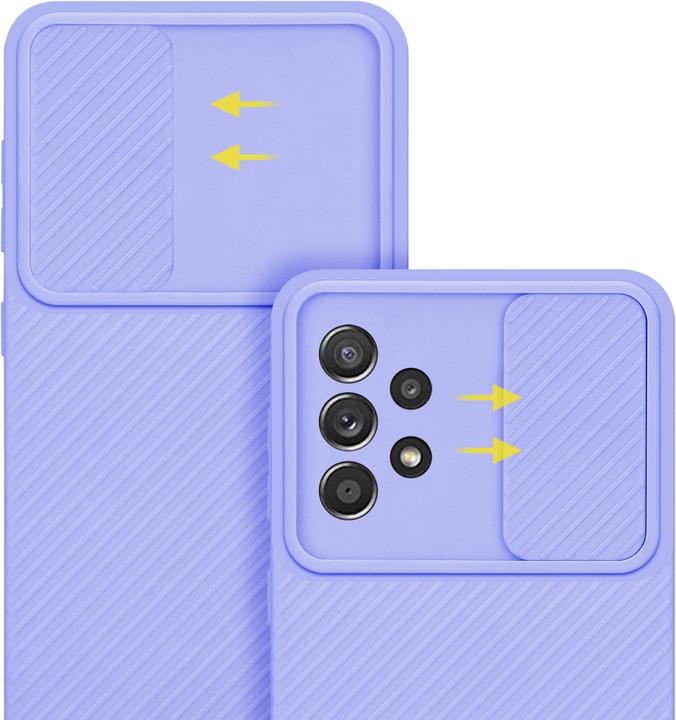Produktbild Cadorabo Hülle für Samsung Galaxy A52 (4G / 5G) / A52s im TPU mit Kameraschutz LM009 Style (Samsung Galaxy A52, Samsung Galaxy A52 5G, Samsung Galaxy A52s 5G)