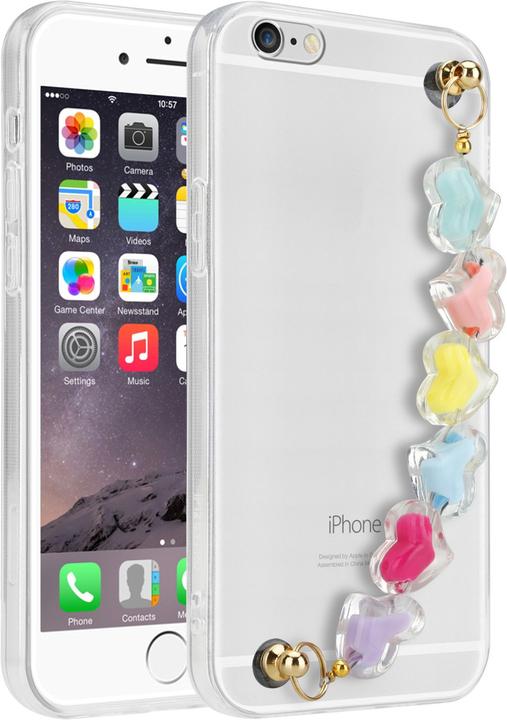 Produktbild Cadorabo Hülle für Apple iPhone 6 / 6S im TPU Perlen Style (Apple iPhone 6)