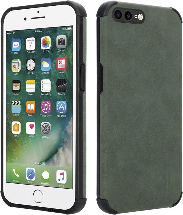 Image du produit Cadorabo Housse pour Apple iPhone 7 PLUS / 7S PLUS / 8 PLUS en cuir mat TPU style LM161 (Apple iPhone 7 Plus, Apple iPhone 7s Plus)