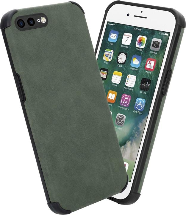 Image du produit Cadorabo Housse pour Apple iPhone 7 PLUS / 7S PLUS / 8 PLUS en cuir mat TPU style LM161 (Apple iPhone 7 Plus, Apple iPhone 7s Plus)