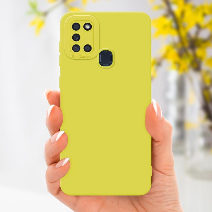 Actual product image Cadorabo Case for Samsung Galaxy A21s in TPU Fluid LM162 Style (Samsung Galaxy A21s)