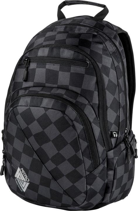 Actual product image Nitro Backpack Stash 29 878011-058 black check 49x32x22cm (31 l)