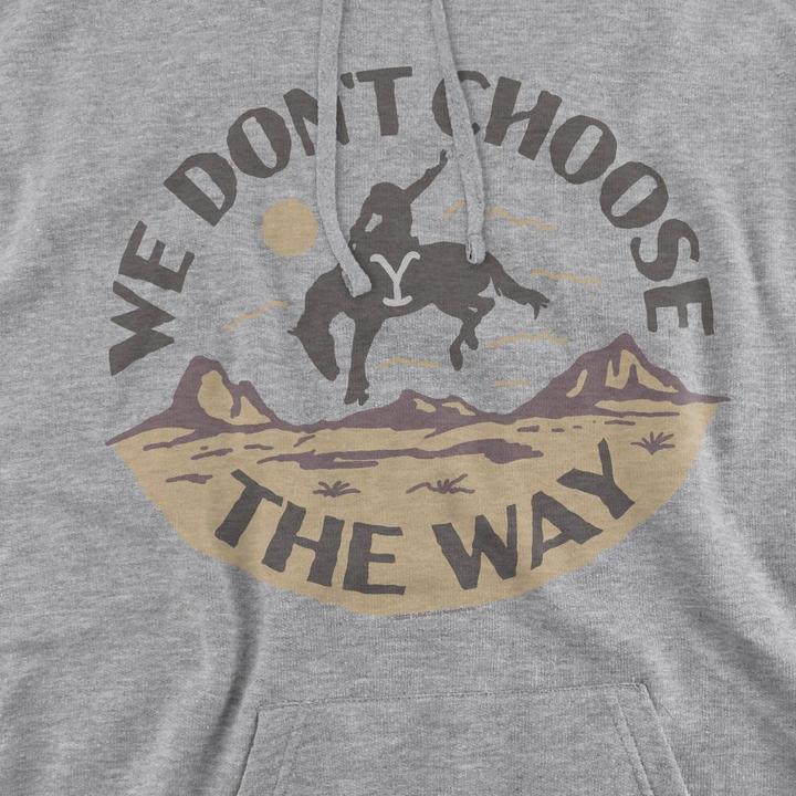 Immagine prodotto Yellowstone We Don't Choose The Way Felpa con Cappuccio Uomo (L)