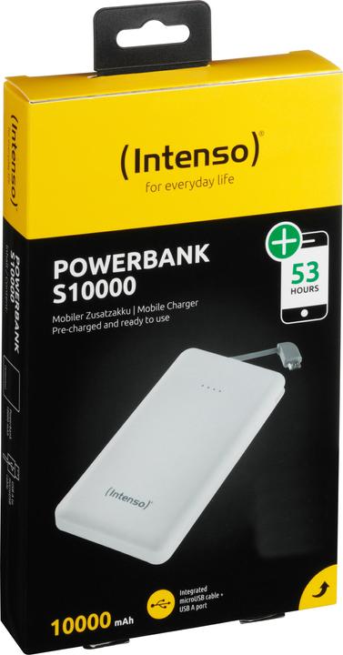 Produktbild Intenso Slim Powerbank S10000 (10000 mAh, 37 Wh)