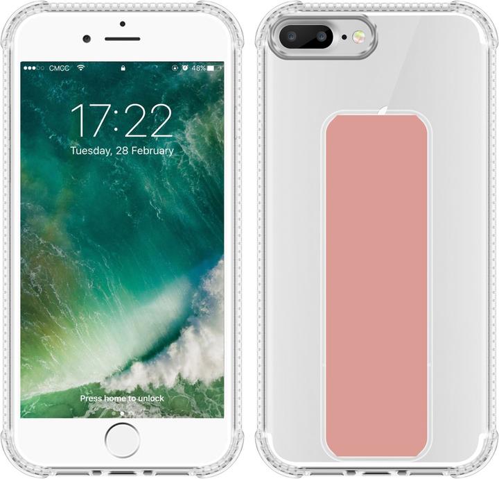 Produktbild Cadorabo Hülle für Apple iPhone 7 PLUS / 7S PLUS / 8 PLUS im TPU mit Halterung LM167 Style (Apple iPhone 7 Plus, Apple iPhone 7s Plus)
