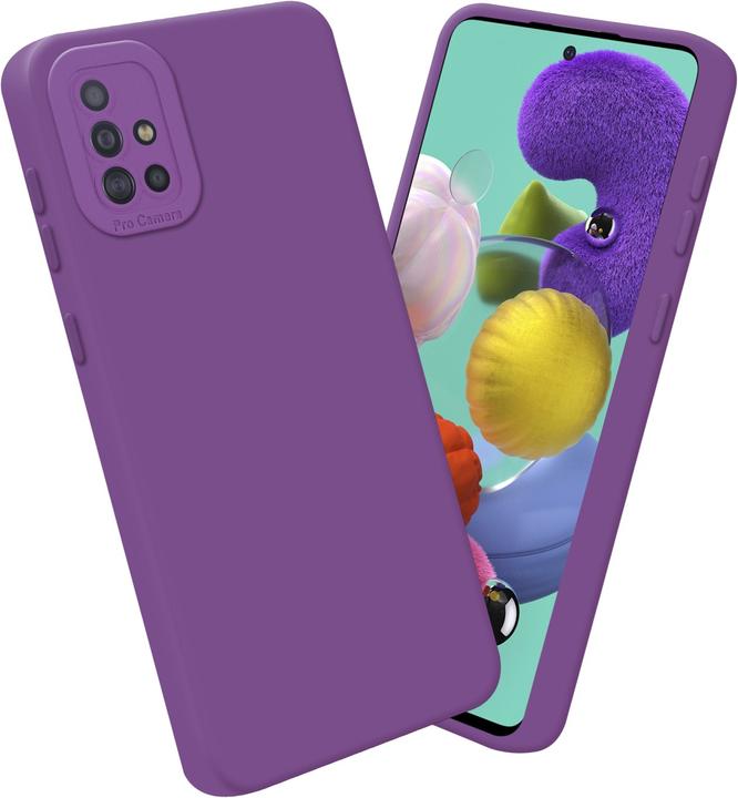 Produktbild Cadorabo Hülle für Samsung Galaxy A51 4G / M40s im TPU Fluid LM162 Style (Samsung Galaxy M40s)