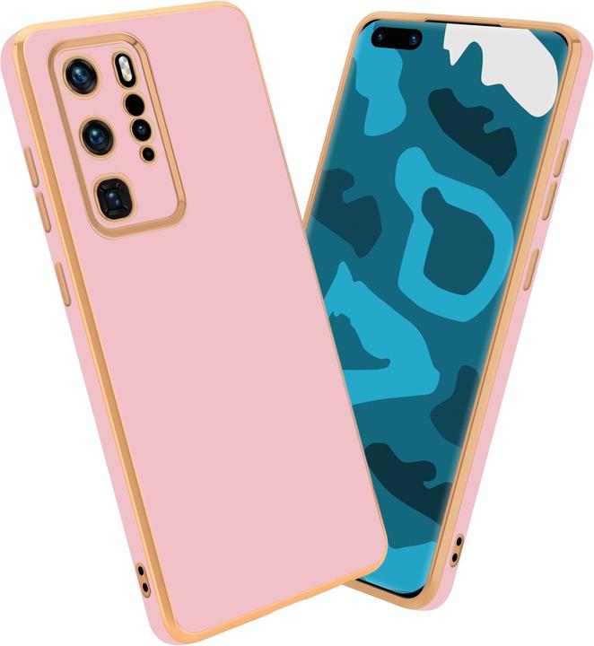 Produktbild Cadorabo Hülle für Huawei P40 PRO / P40 PRO+ im TPU mit Kameraschutz LM130 Style (Huawei P40 Pro+)