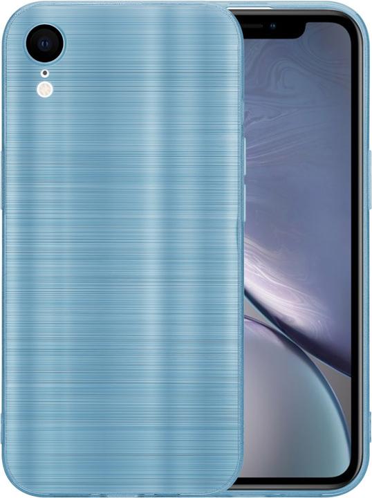 Produktbild Cadorabo Hülle für Apple iPhone XR im TPU Brushed Kameraschutz LM160 Style (Apple iPhone XR)