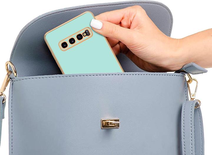 Actual product image Cadorabo Case for Samsung Galaxy S10 PLUS in TPU with camera protection LM130 Style (Samsung Galaxy S10+)