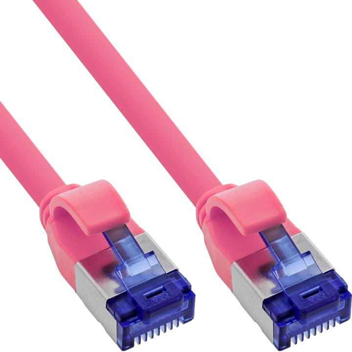 Produktbild InLine Patchkabel Slim (S/FTP, CAT6a, 0.30 m)