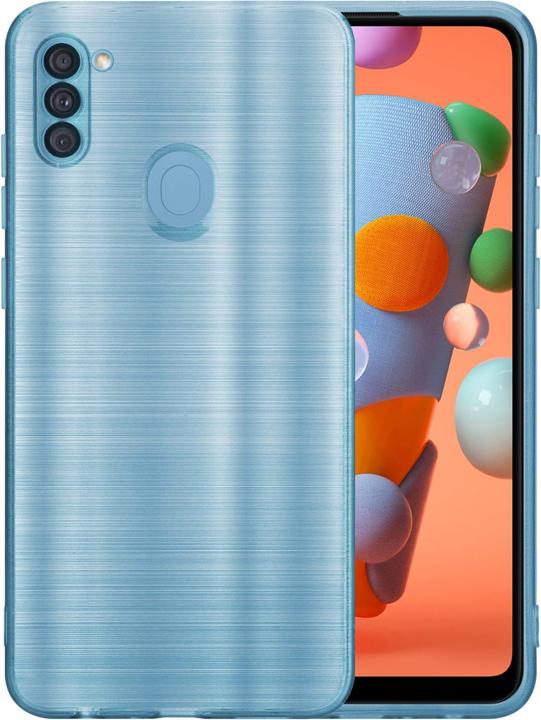 Actual product image Cadorabo Case for Samsung Galaxy A11 / M11 in TPU Brushed Camera Protector LM160 Style (Samsung Galaxy A11, Samsung Galaxy M11)