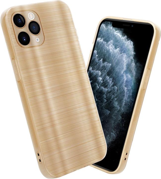 Produktbild Cadorabo Hülle für Apple iPhone 11 PRO im TPU Brushed Kameraschutz LM160 Style (Apple iPhone 11 Pro)