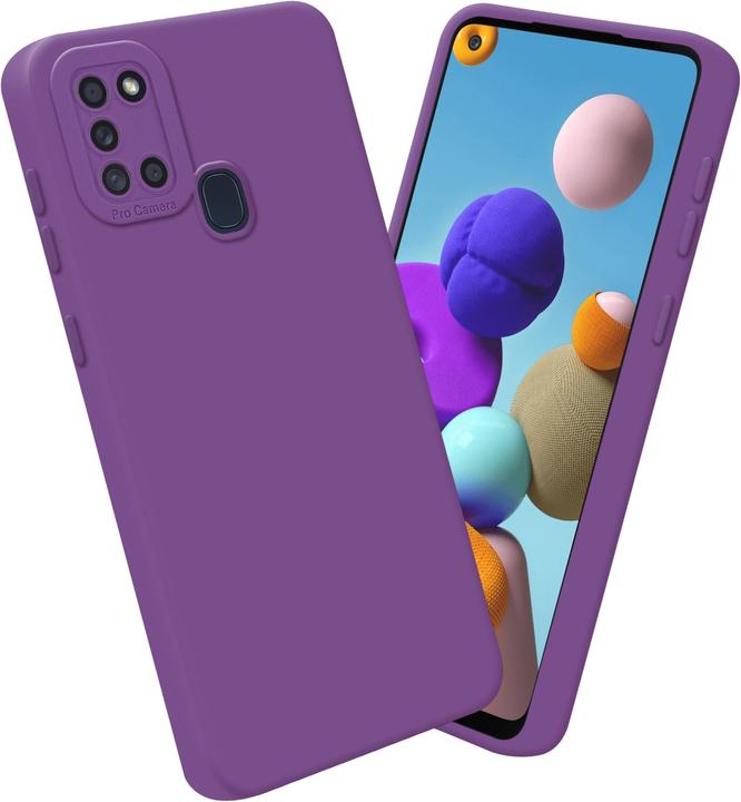 Actual product image Cadorabo Case for Samsung Galaxy A21s in TPU Fluid LM162 Style (Samsung Galaxy A21s)