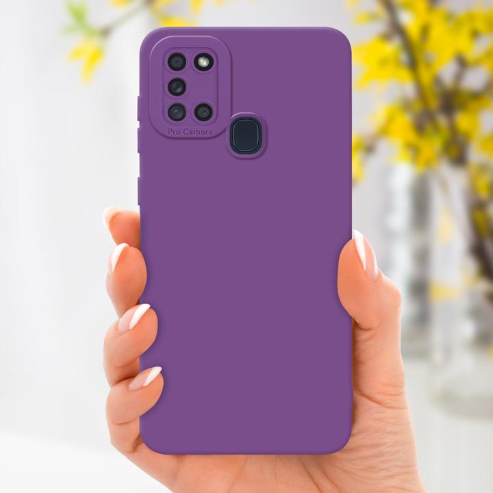 Actual product image Cadorabo Case for Samsung Galaxy A21s in TPU Fluid LM162 Style (Samsung Galaxy A21s)
