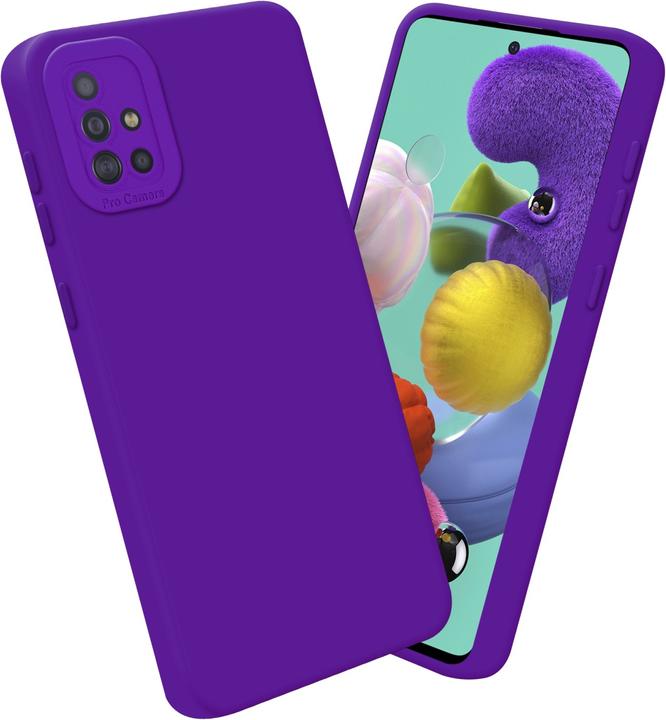 Actual product image Cadorabo Case for Samsung Galaxy A51 4G / M40s in TPU Fluid LM162 Style (Samsung Galaxy M40s)