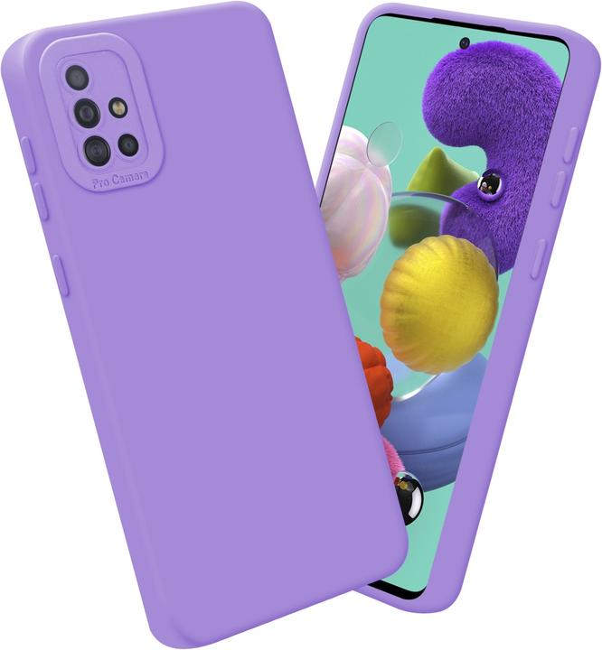 Actual product image Cadorabo Case for Samsung Galaxy A51 4G / M40s in TPU Fluid LM162 Style (Samsung Galaxy M40s)